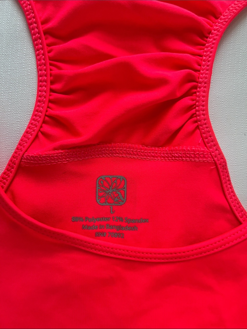 Athleta Neon Pink Racerback Tank - Picture 3 of 6